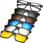 5 in 1 Magnetic Sunglass